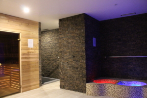 Kneippův chodník a sauna